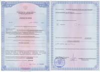 Сертификат автошколы № 3 ВОА
